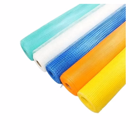 Linha de produção de malha de fibra de vidro resistente a mosaico autoadesivo alcalino Malha de gesso de malha de fibra de vidro isolada reforçada externa para fita de malha de grade de fibra de vidro